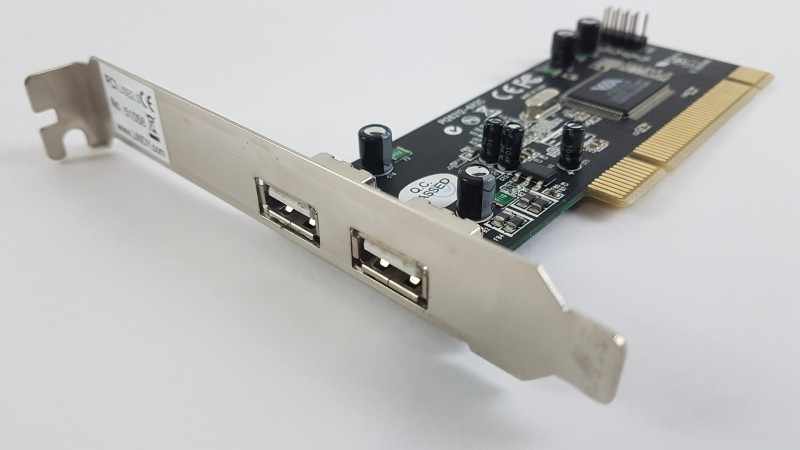 Lindy PI26212-6X2C Replacement Part PCI 2x Port USB 2.0 Card Card Internal Type A BULK