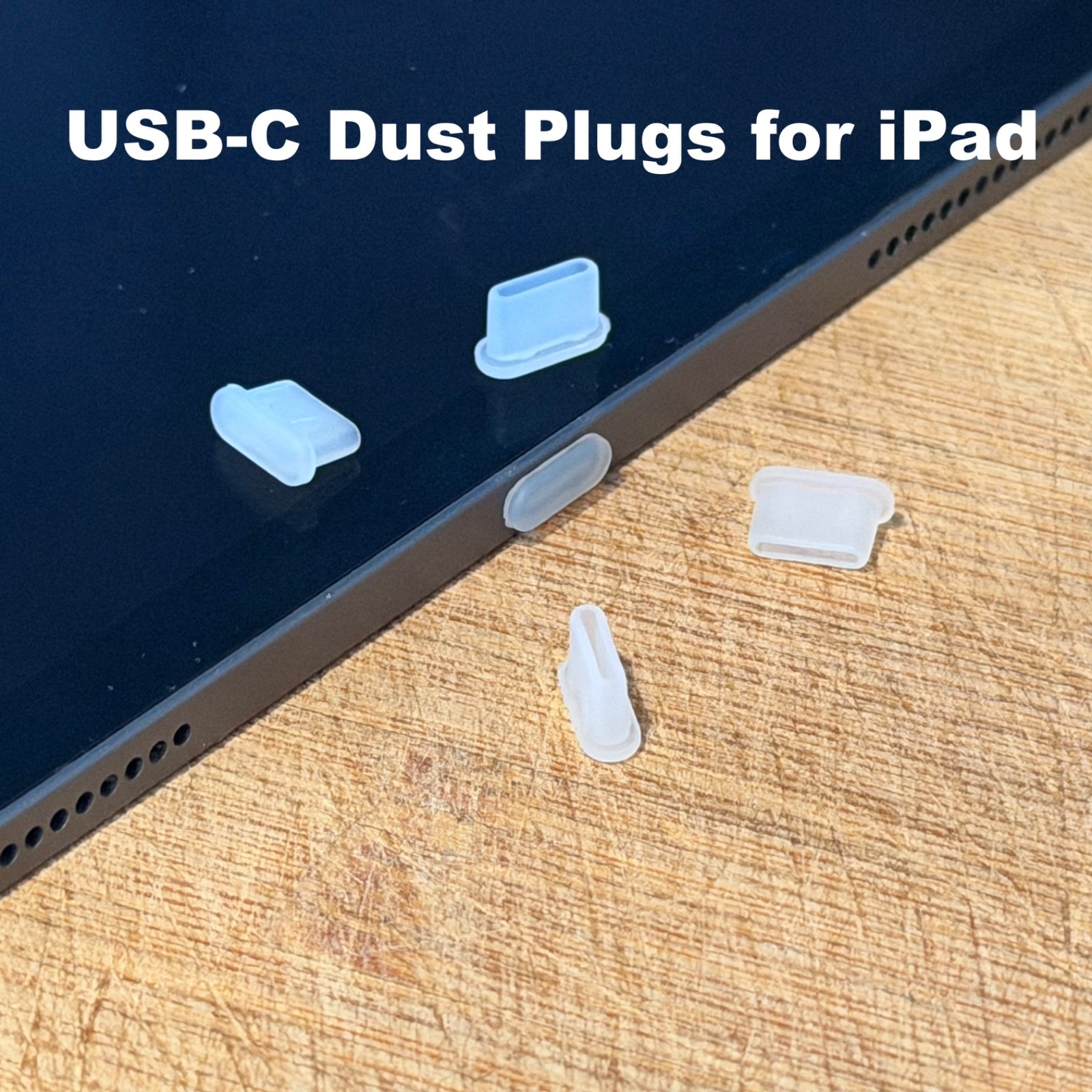 USB C Dust Plug for iPad, iPad Charging Port Cover, USB C Dust Protector Cap