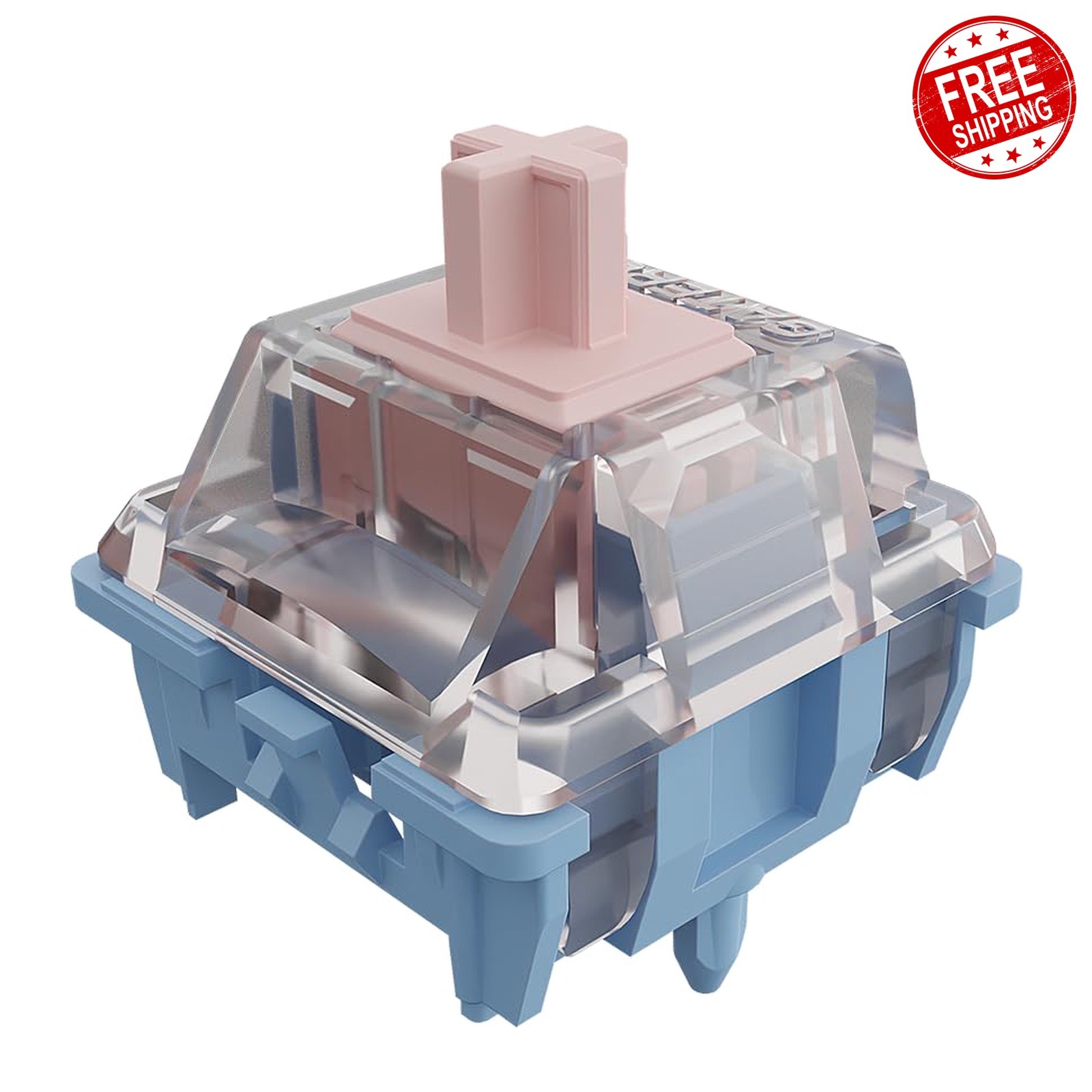 GATERON Melodic Clicky Switches 35pcs 5-Pin Lubed