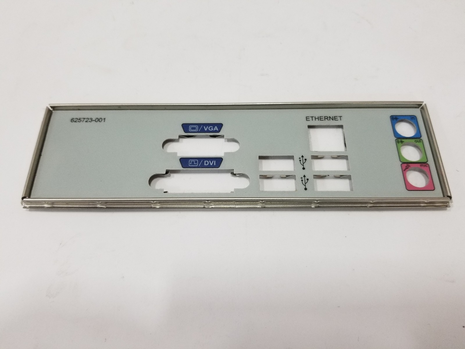 Lot of 2 HP 624832-001 I/O Shield For Pavilion S5610F 625723-001