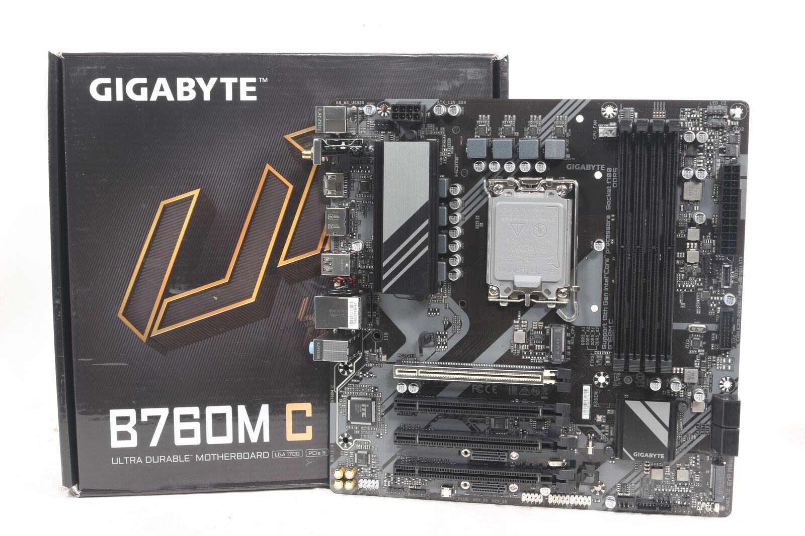 GIGABYTE B760M C Micro ATX Motherboard [LGA 1700]  [DDR5]