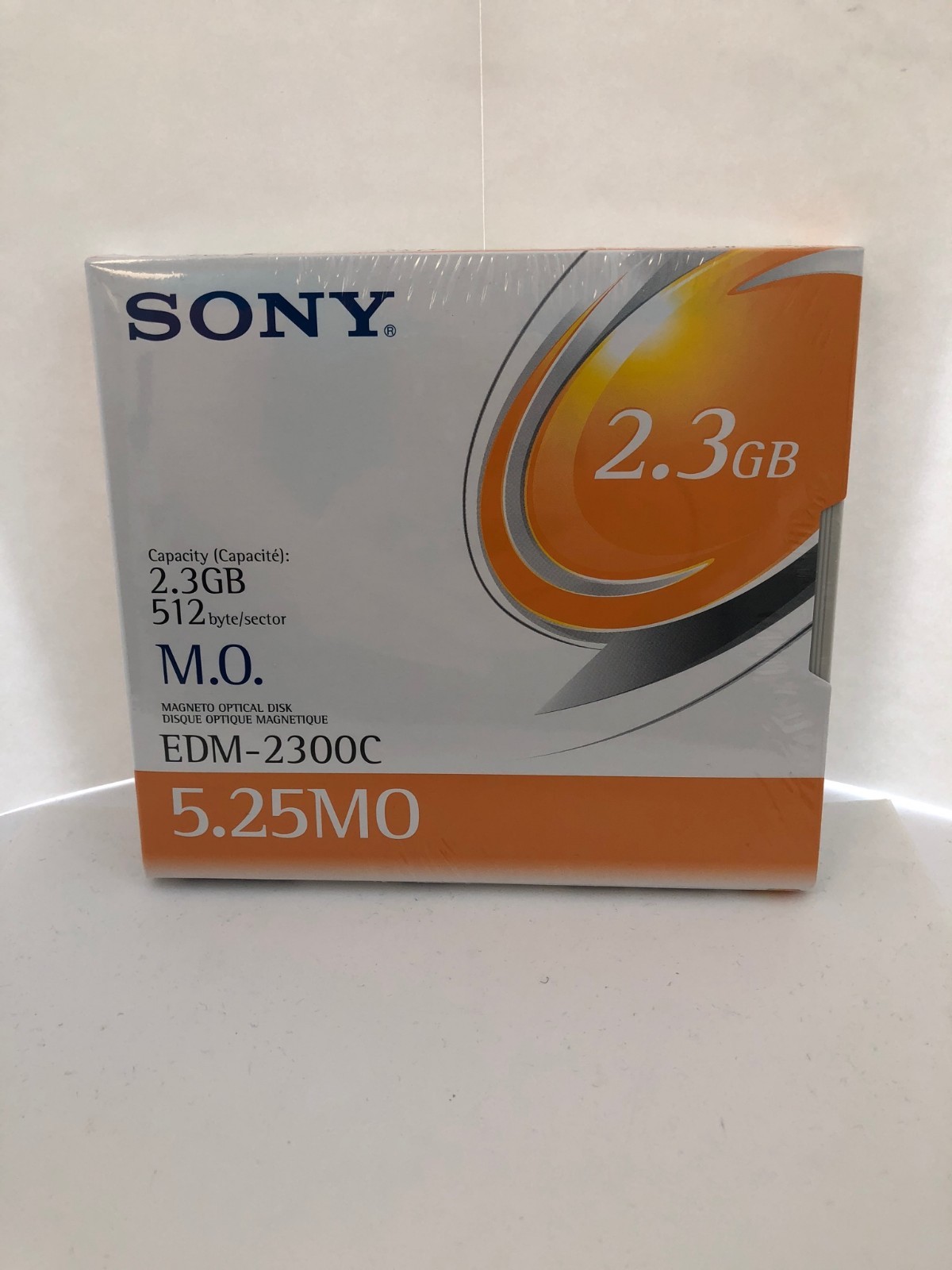 NEW SONY EDM-2300C 2.3GB RW Optical Disk 512 B/S (same as EDM-2300B) 1 piece