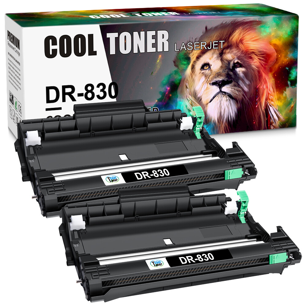 2PK DR830 DR-830 Drum Unit Compatible Brother HL-L2405W DCP-L2640DW MFC-L2900DW