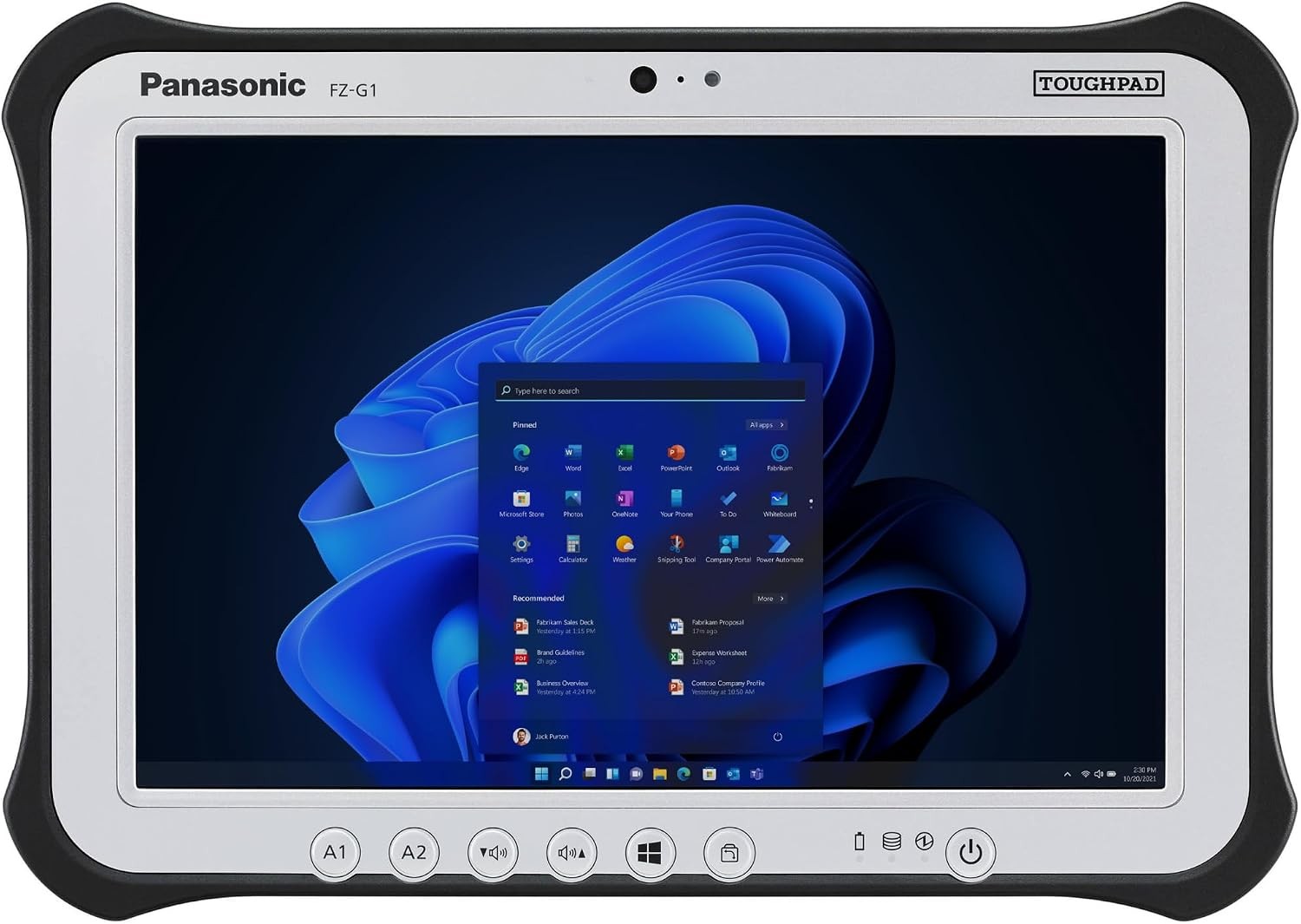 Panasonic Toughbook FZ-G1 10.1” FHD Rugged Tablet i5 2.6GHz 8GB RAM 256GB SSD