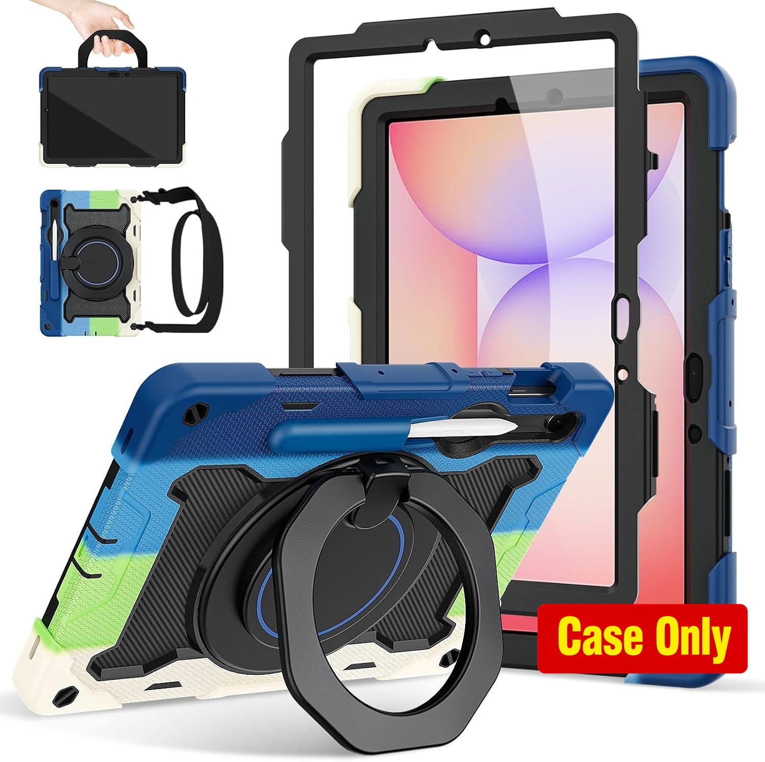 Tablet Case for Galaxy Tab S10 Lite/S10 FE/S9 FE 10.9"/S9 11", lightweight shell