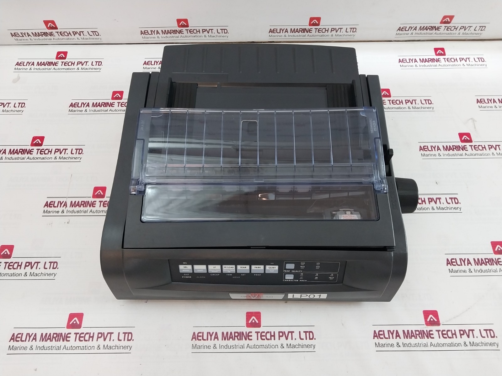 Oki D22900A Microline 420 9 Pin Printer P0928FR REV: A01 AC100-127V 50/60HZ 1.0A