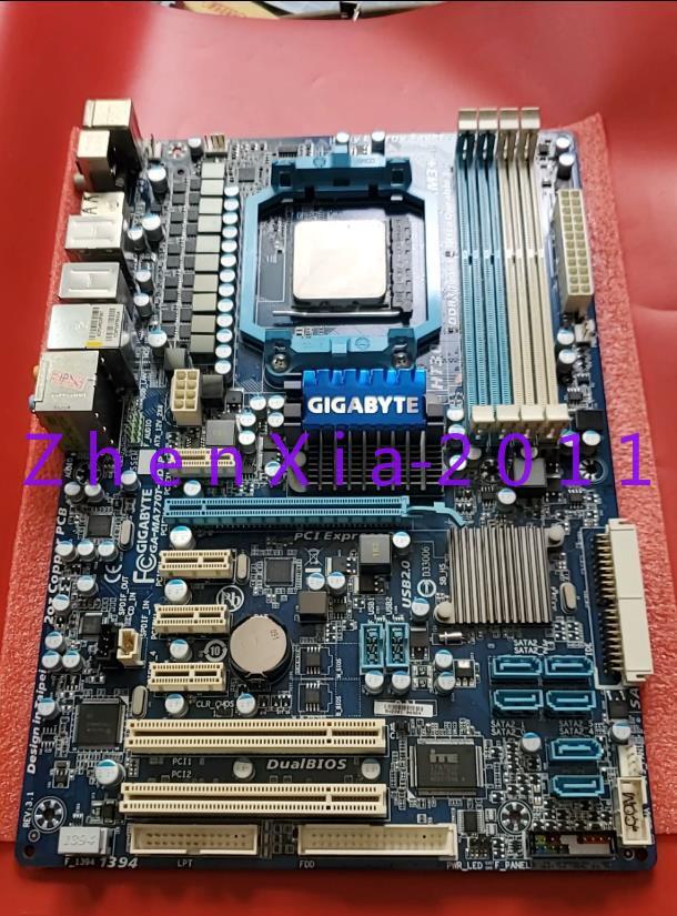 1pc used Gigabyte Motherboard GA-MA770T-UD3P by DHL/Fedex shipping