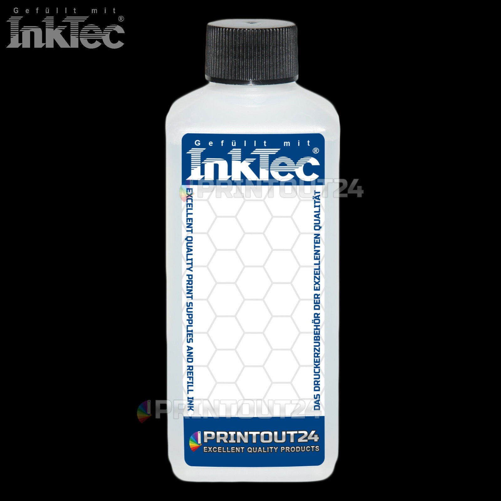 0.25L InkTec Eco Solvent Strong Print Head Cleaning Nozzle Unclog Flush Solution
