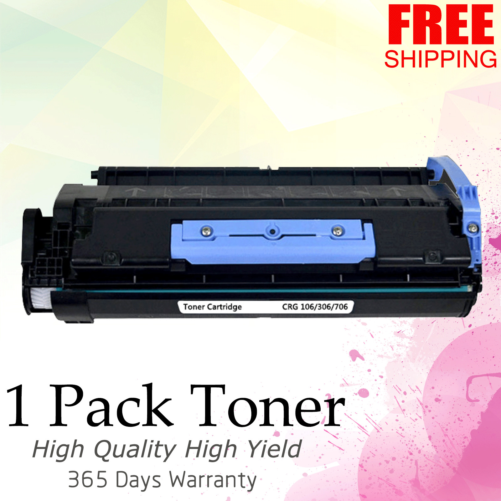 1PK 106 Toner Cartridge For Canon 106 MF6530 MF6540 MF6550 MF6560 MF6580 MF6590