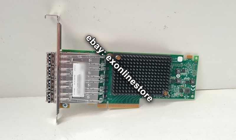00WY983 - IBM 16Gbps 4-Port FC Adapter High Profile (ALT: 01AC485), with SFPs