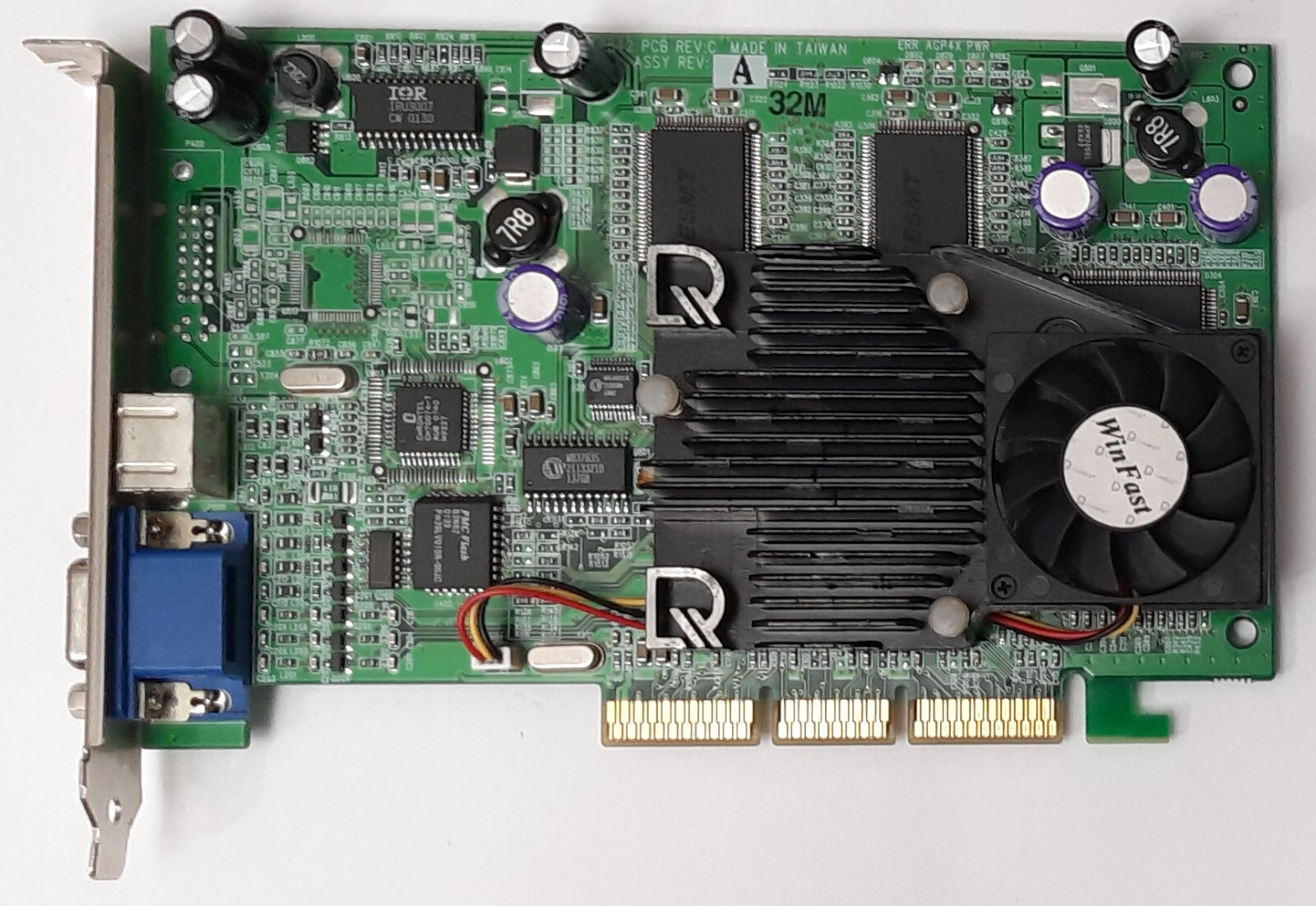 Leadtek WinFast Titanium AGP Graphics Card (LR2842, GeForce2 Ti, 32MB, Retro, 2001)