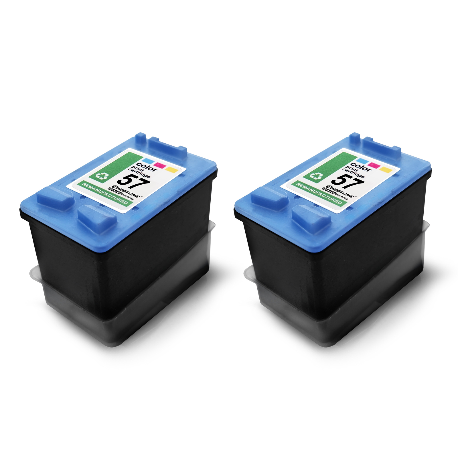 2x Eurotone ECO Cartridge COLOR for HP PSC-2550 PSC-1219 PSC-2175 PSC-2110