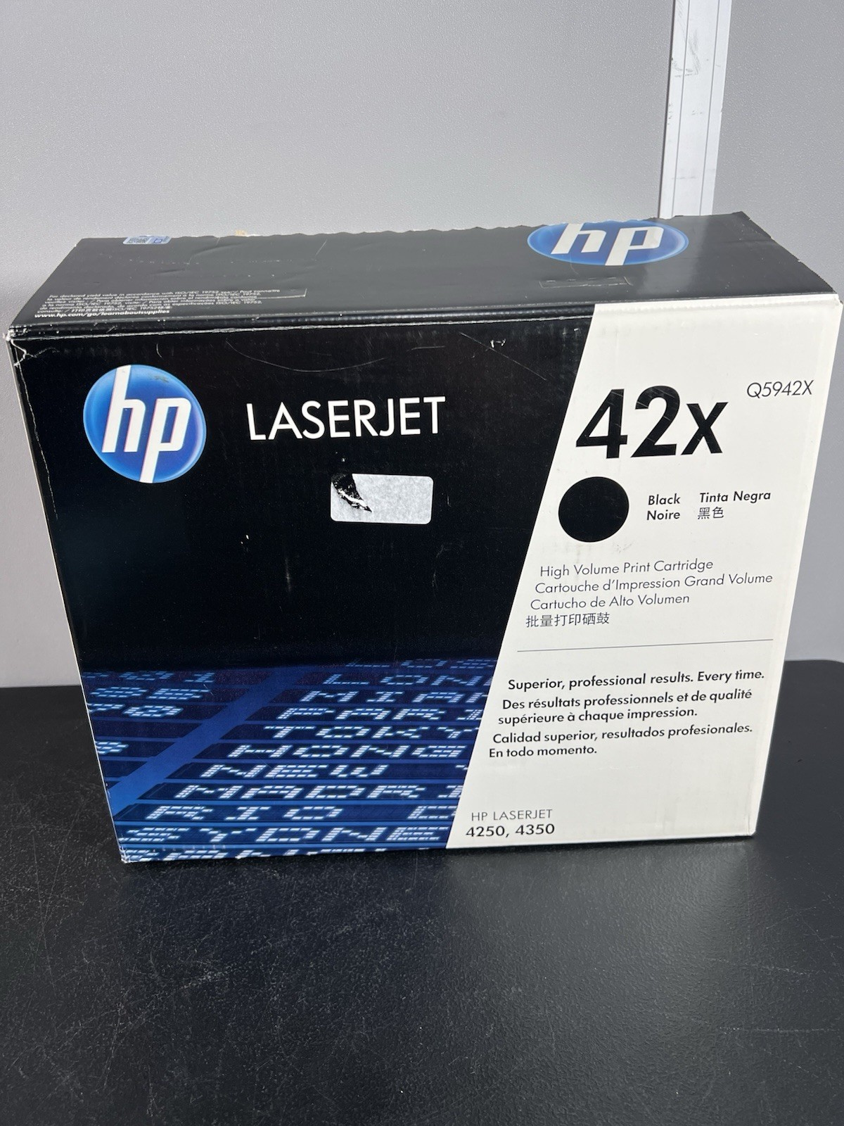 HP Toner Ctg 42X, Black Q5942X for HP LaserJet 4250 Series