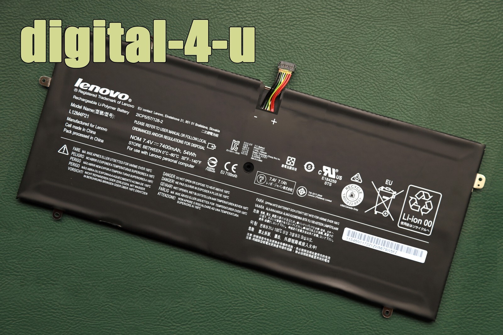 New Genuine L12M4P21 L13S4P21 Battery for Lenovo Yoga 2 Pro 13 Y50-70AS-ISE