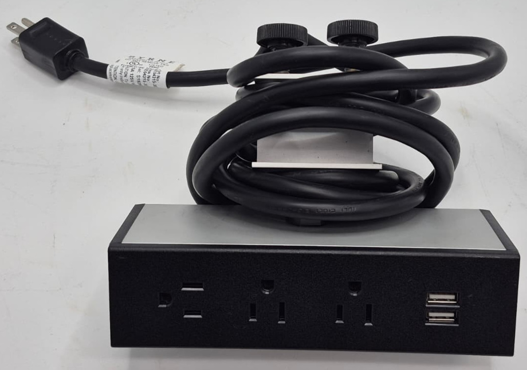 Byrne BE04315-3EH-A-Z01-120 3 Outlet 2 USB port Furniture PDU