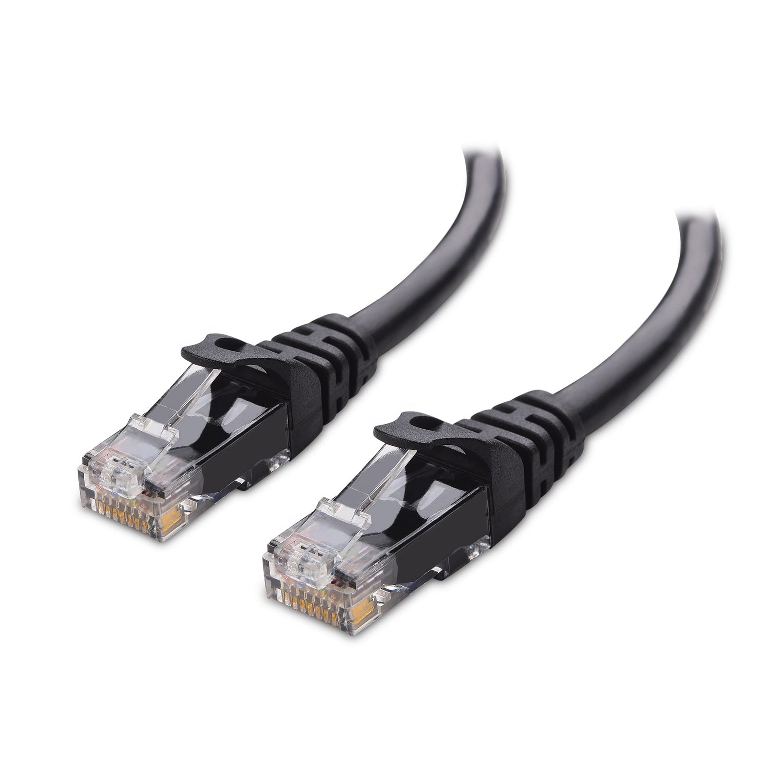 Cable Matters 10Gbps Snagless Cat 6 Ethernet Cable, 5ft, Black 5 ft,
