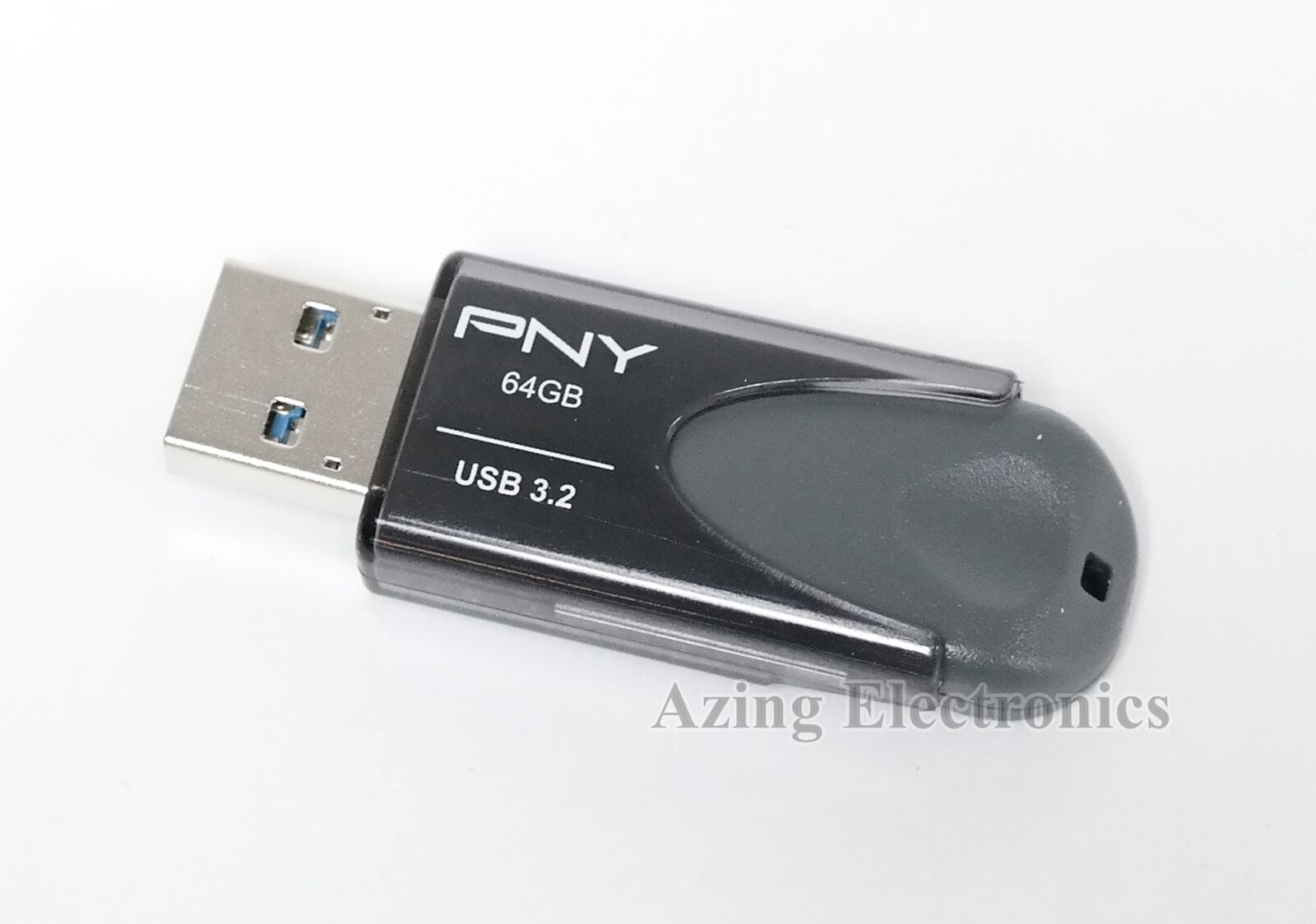 PNY P-FD64GTBAT4-GE 64GB Elite Turbo Attache 4 USB 3.2 Type A Flash Drive 