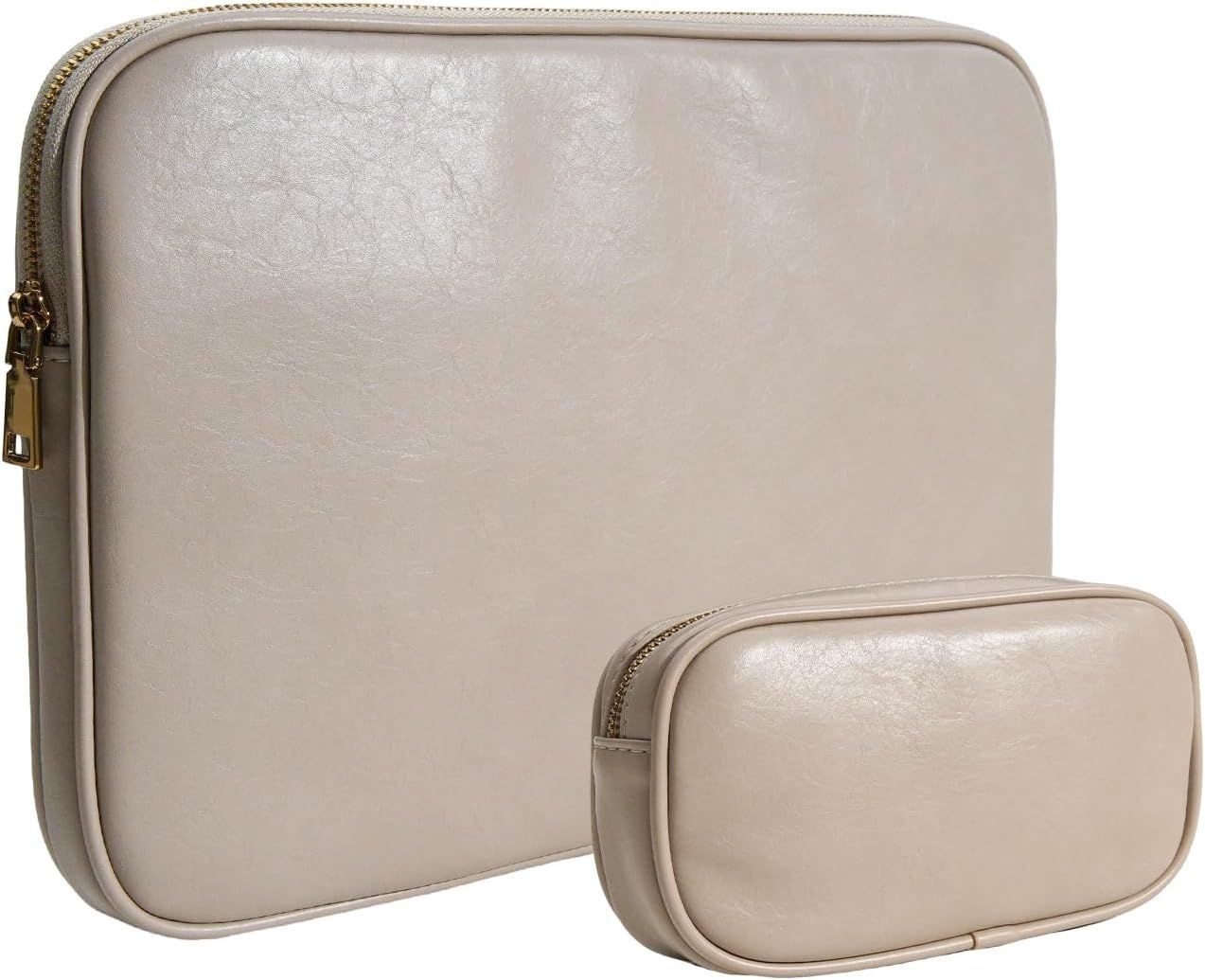 PU Leather Padded Sleeve Bag 13Inch for 2024 MacBook Air 13.6 A3113 M3 A2681