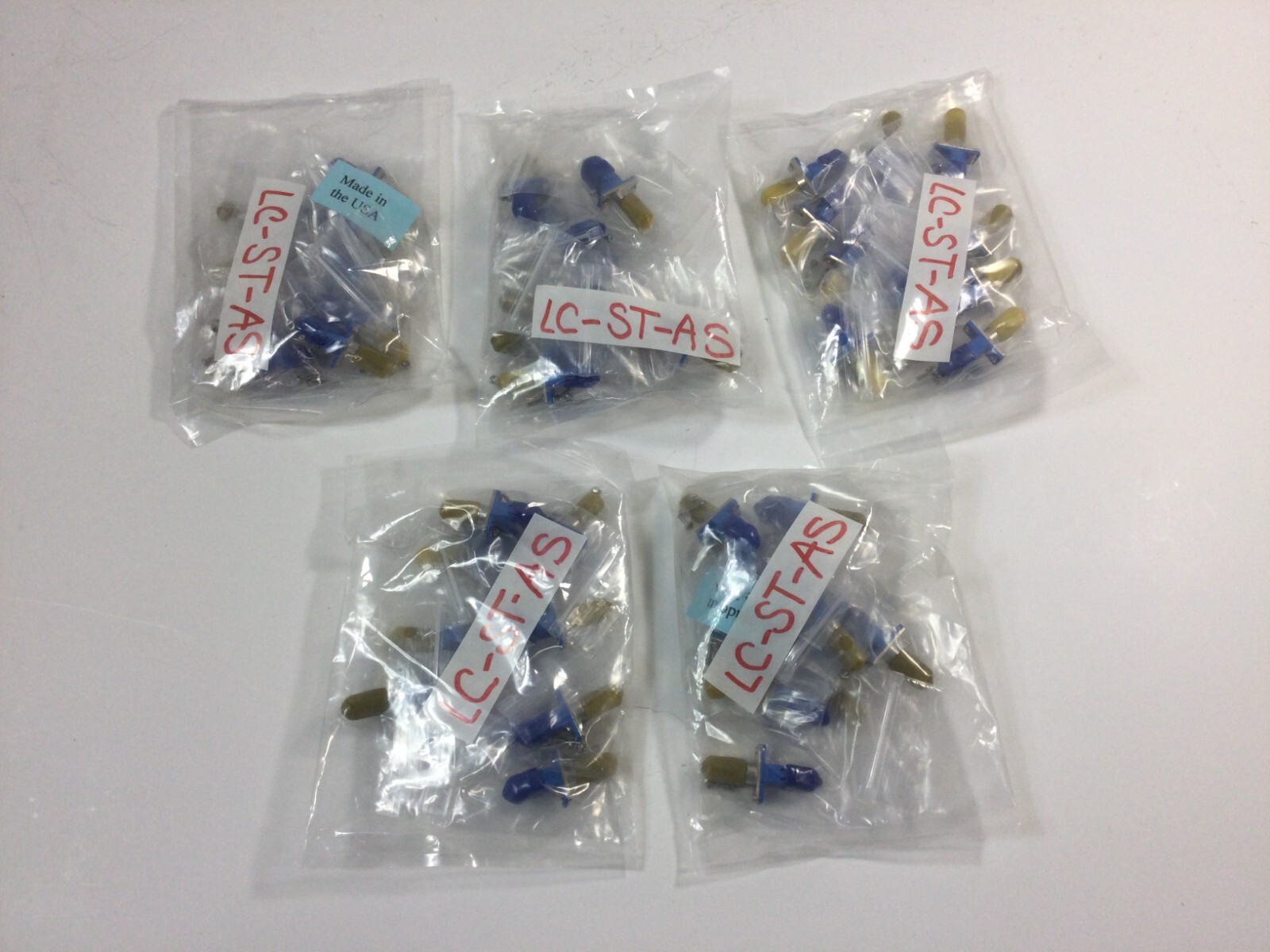 25 LC/ST Fiber Optic Mating Adapter SM Mating Sleeve LC-ST-AS
