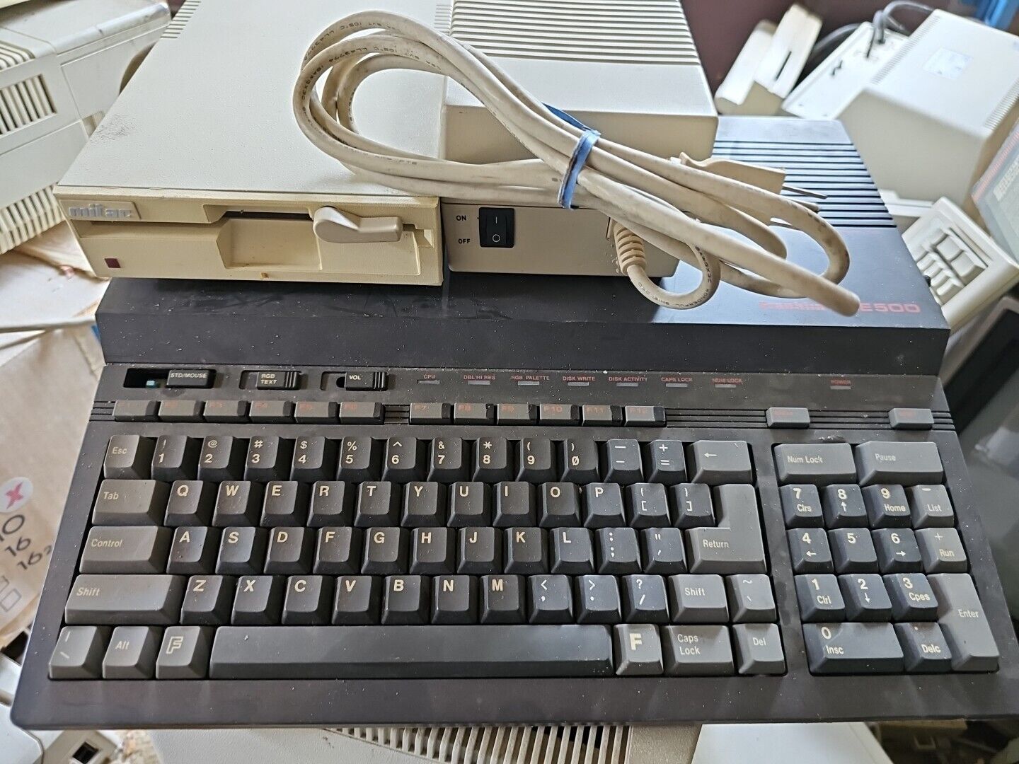 Extremely RARE FRANKLIN ACE 500 Computer - As Is Untested 