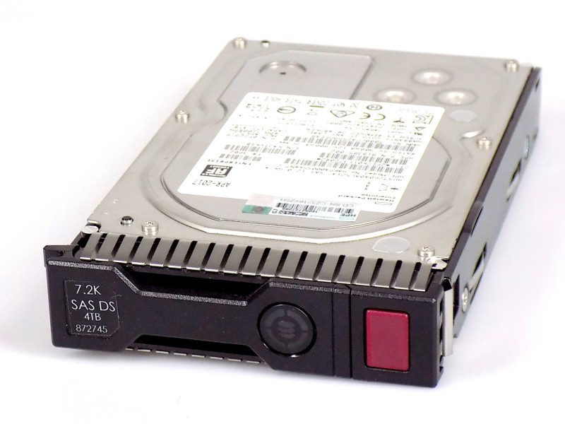 4TB HP 872487-B21 HUS726040AL5214 SAS 12G 7.2K RPM LFF HDD Hard Drive with Frame