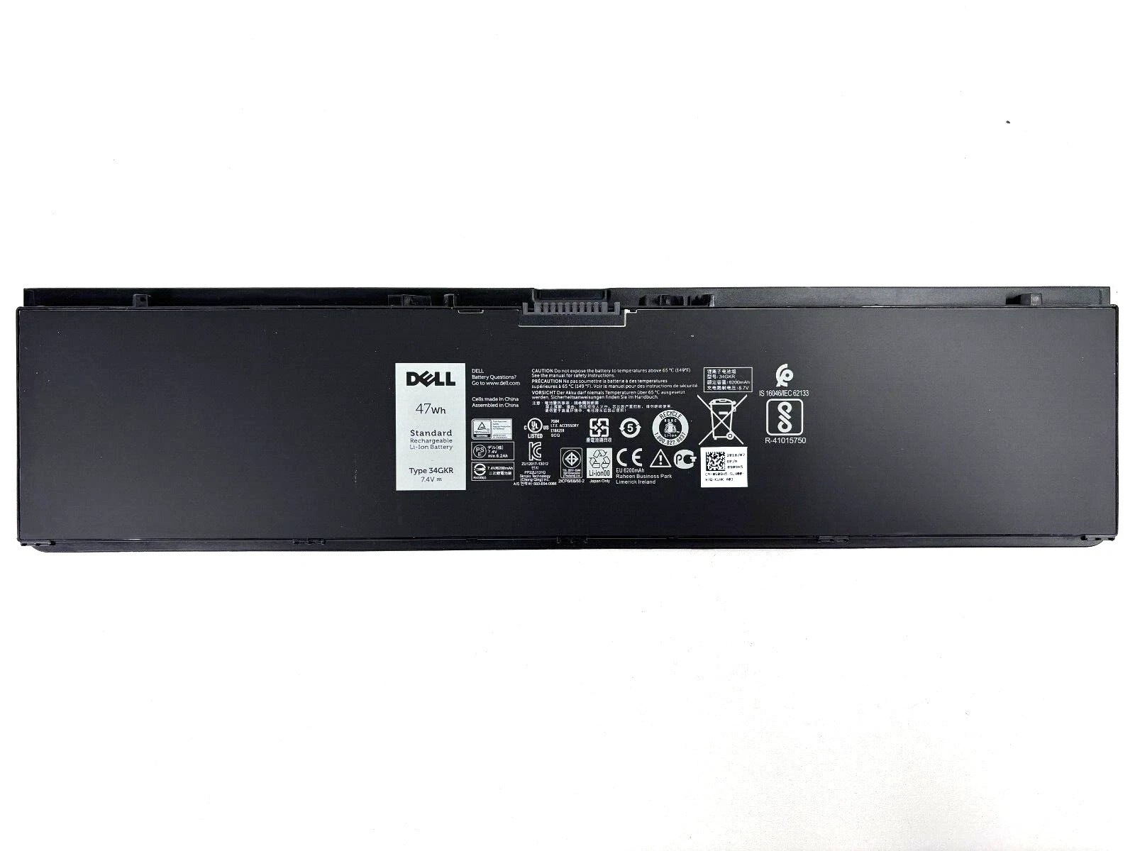 Genuine 47Wh 7.4V 34GKR Battery For Dell Latitude E7440 E7420 G0G2M T19VW PFXCR