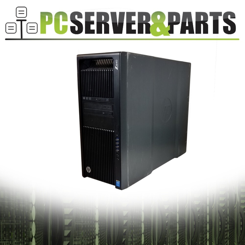 HP Z840 Super Workstation 12-Core E5-2690 V3 2.6GHz 64GB K2200 4GB 1TB HD Win10