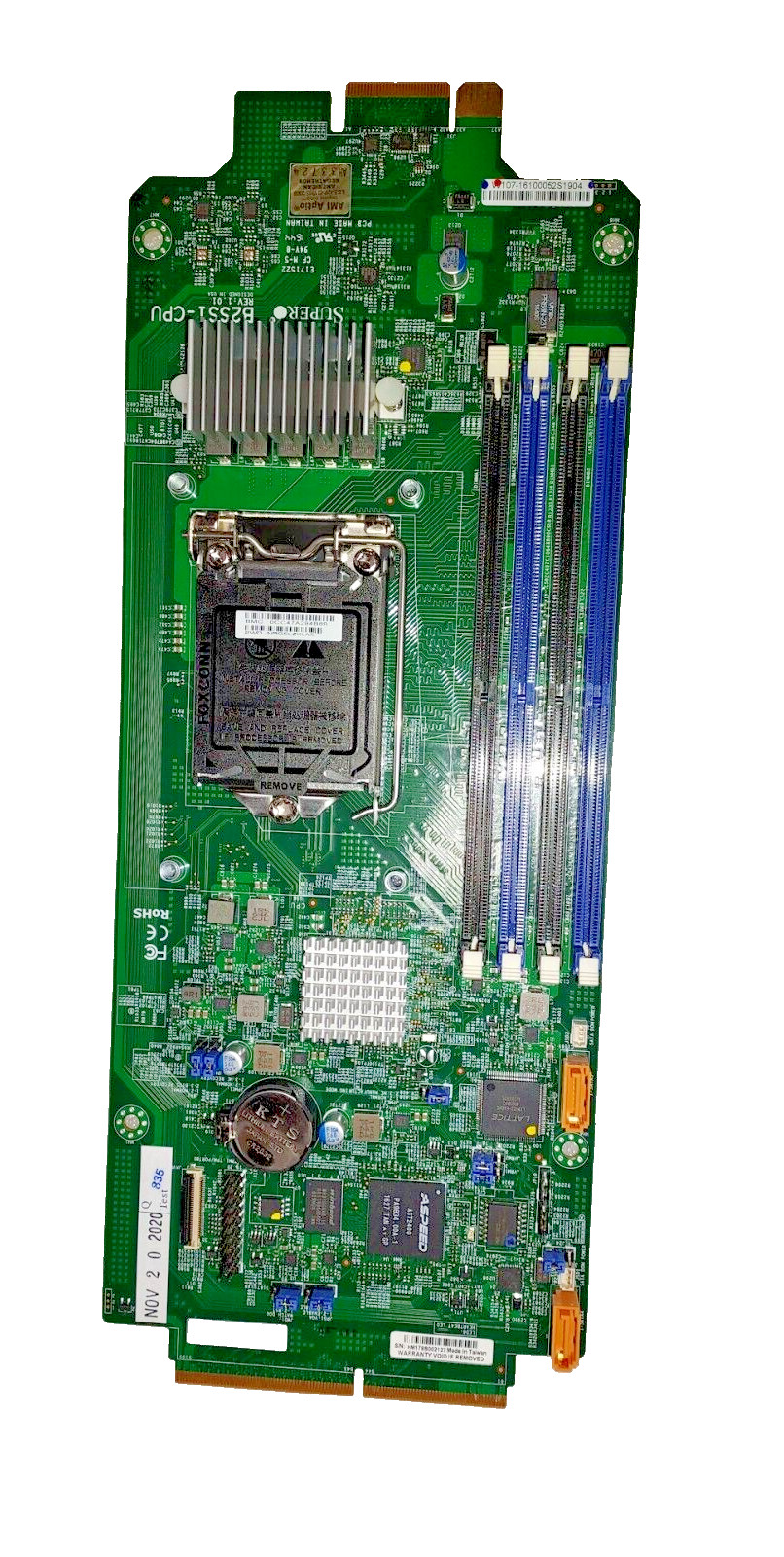 Supermicro MBD-B2SS1-CPU-B Motherboard NEW, IN STOCK, 5 Year Warranty
