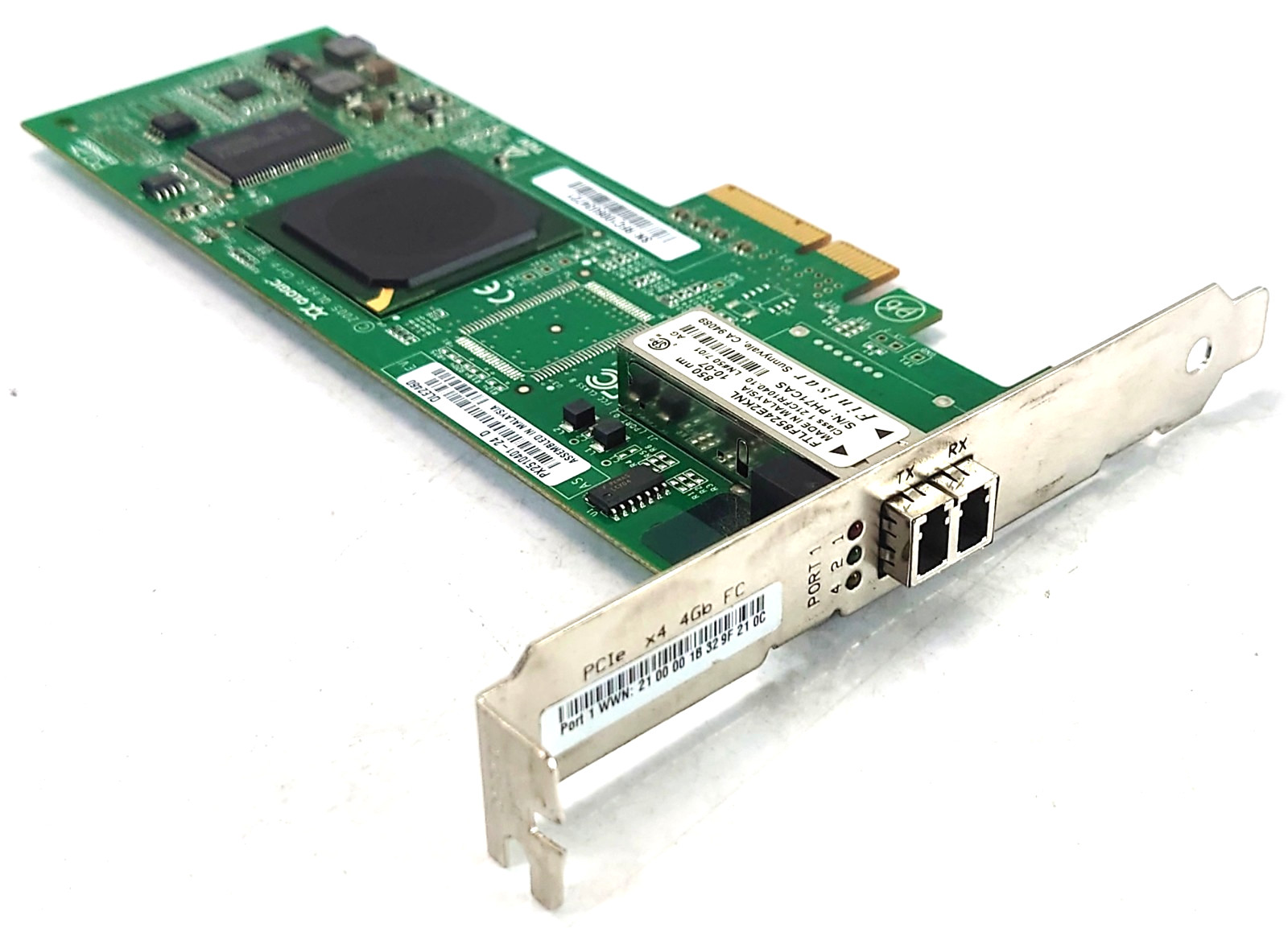 Dell QLogic QLE2460 Single Port 4Gb FC HBA PCIe PX2510401 - 24D High Profile