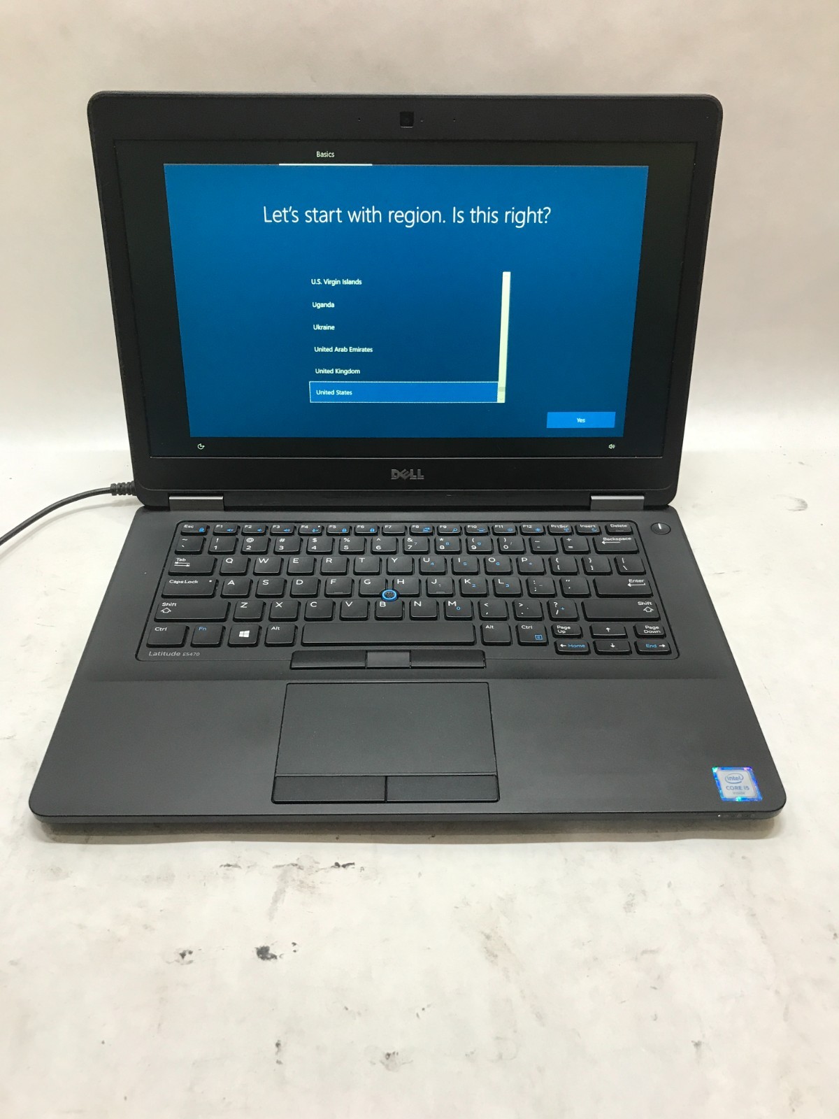 Dell Latitude E5470 14" Intel i5 6th Gen 4GB RAM 128GB SSD Windows 10 NO BATTERY