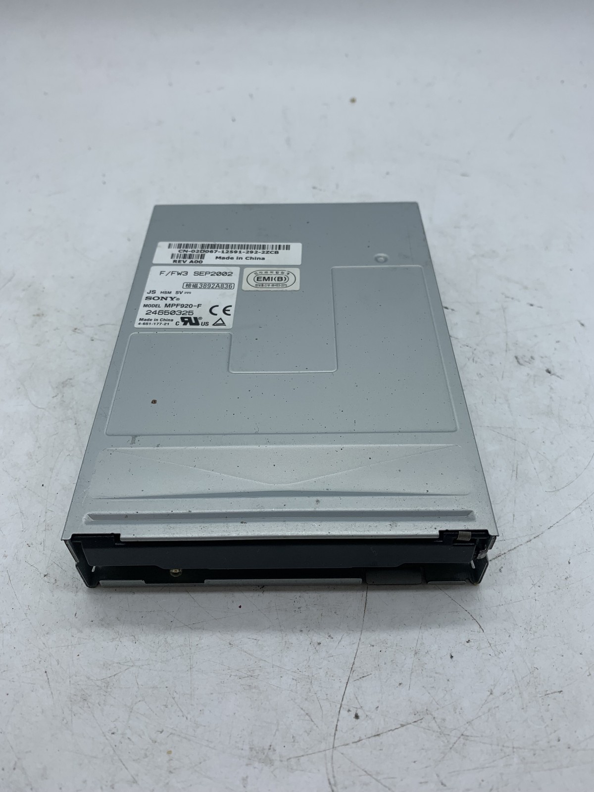 Sony MPF920-F Internal Floppy Drive 3.5" No Cables ~ 