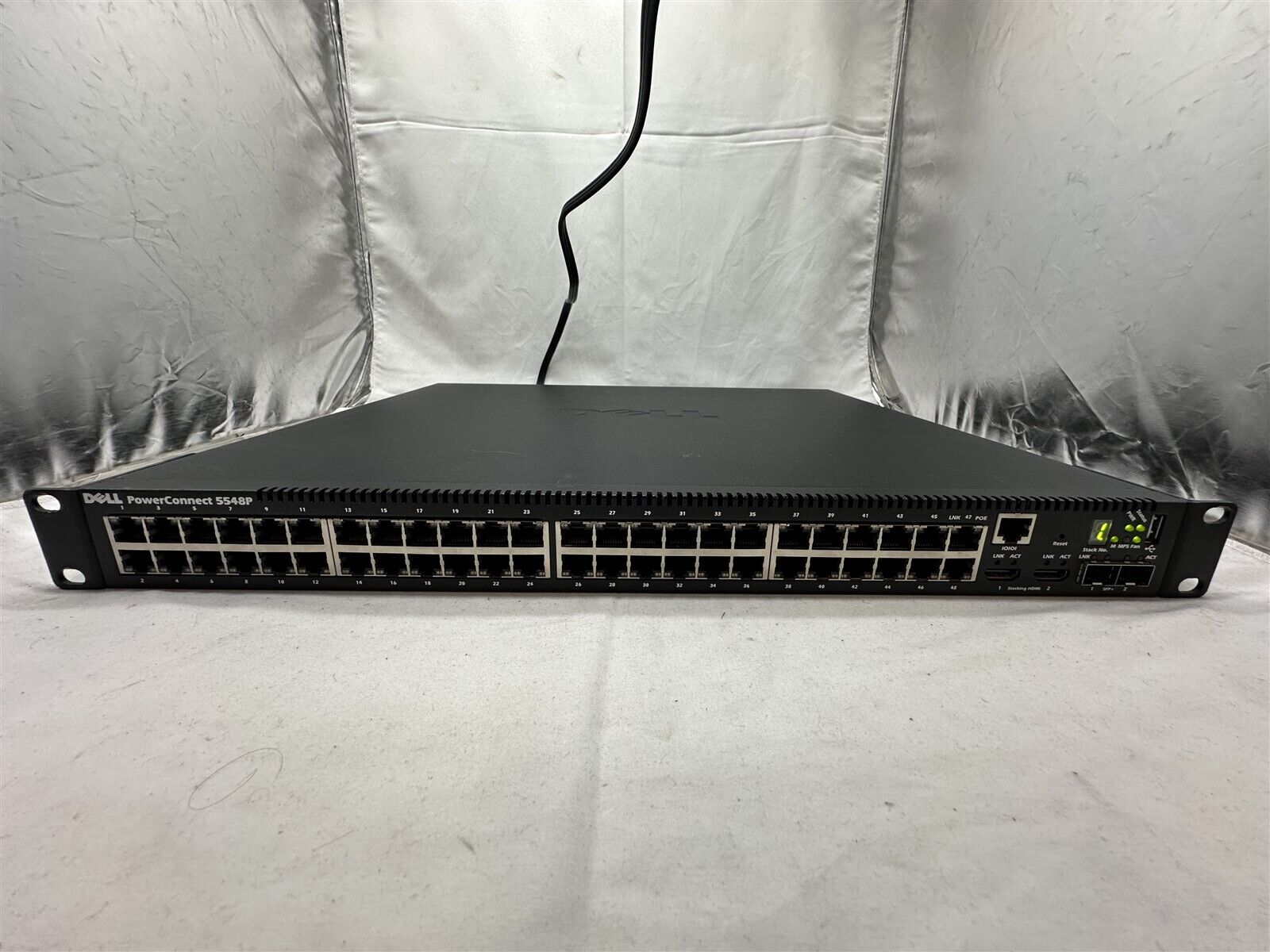 Dell PowerConnect 5548P 48-Port Gigabyte PoE Ethernet Network Switch