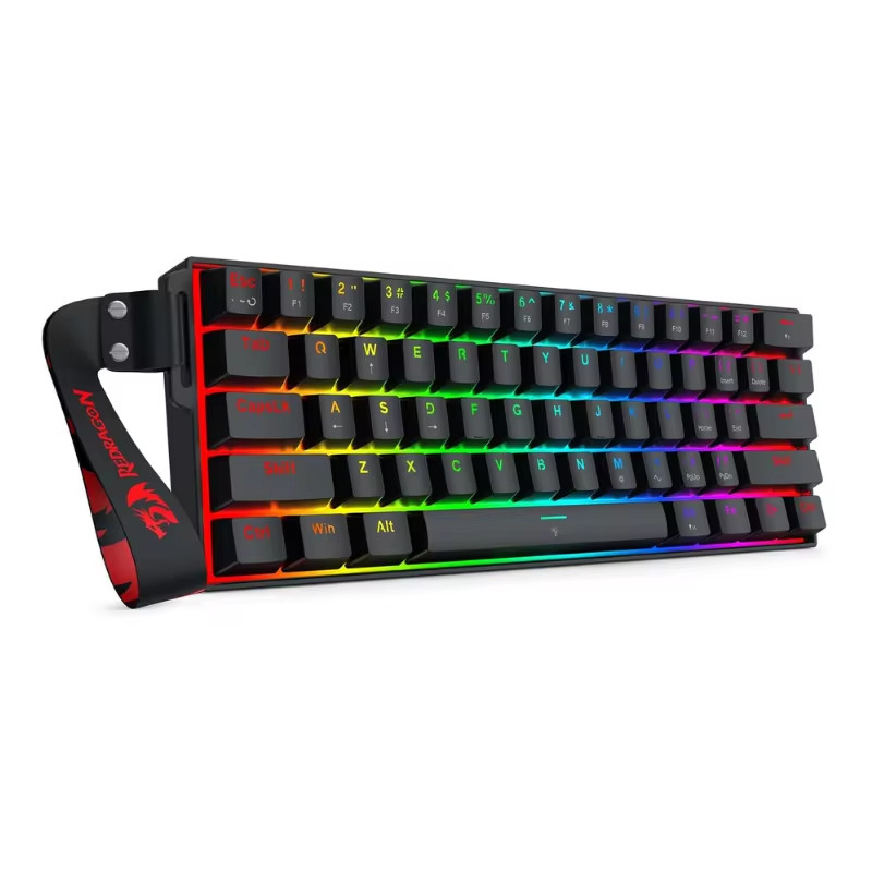 Redragon FIZZ K617 Rapid Trigger Gaming Keyboard RGB Hall Effect Magnetic Switch