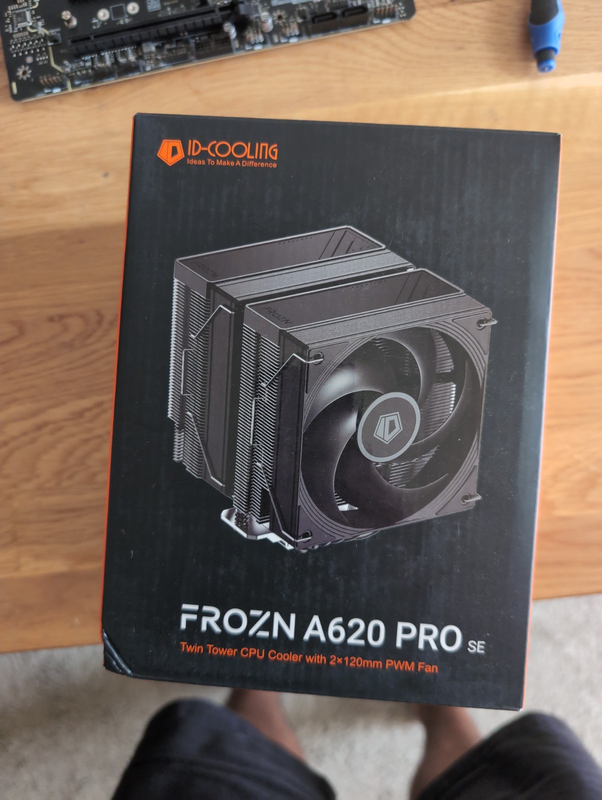 ID-COOLING FROZN A620 PRO SE Dual-Tower CPU Cooler 6 Heat Pipes 157mm Black