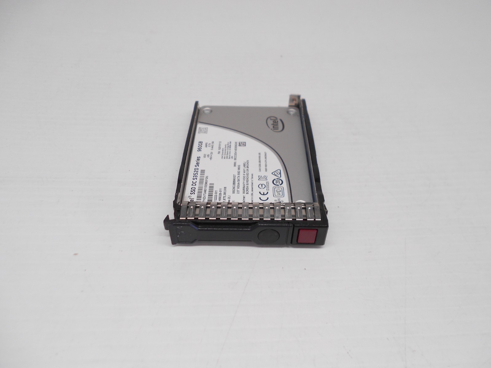 Intel 960GB SSD SATA 2.5" Server Hard Drive HP DL360 DL380 G8 Gen9 G9 G10