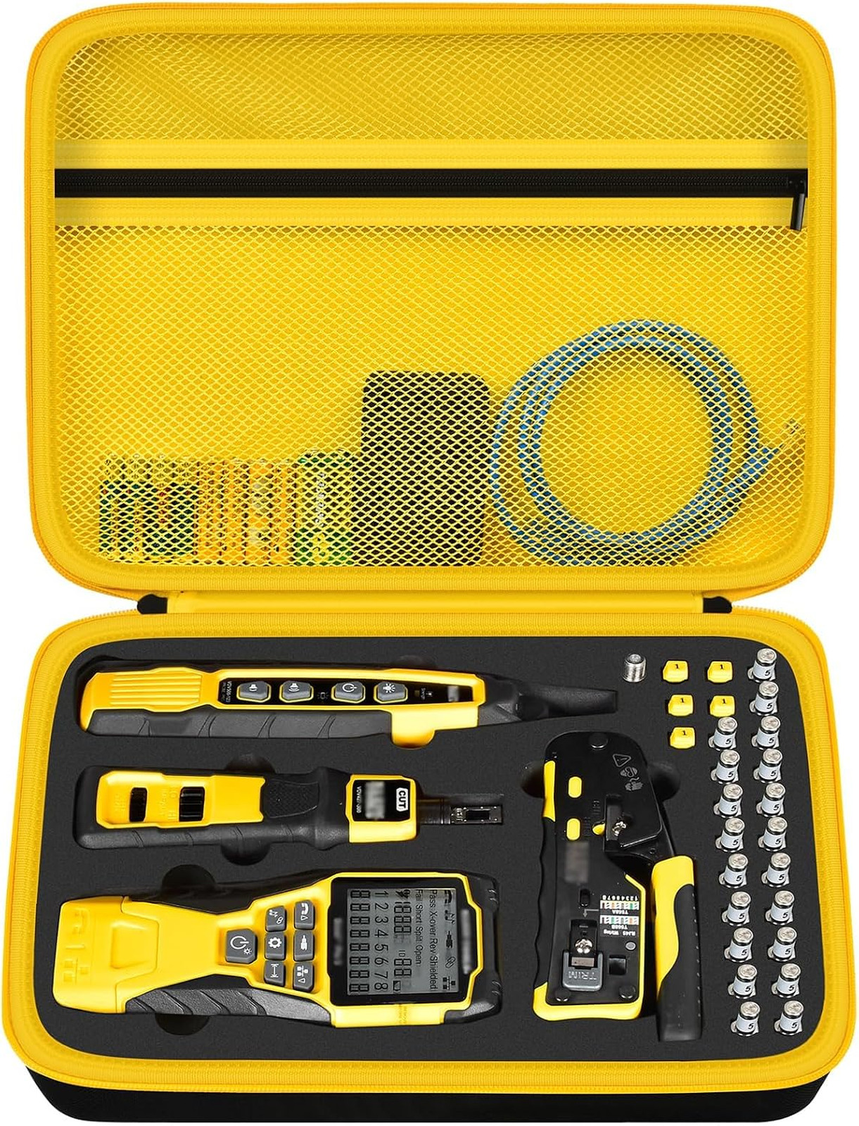 Cable Tester Case for Klein VDV501-851 VDV526-200 Organizer Hard Box for Network