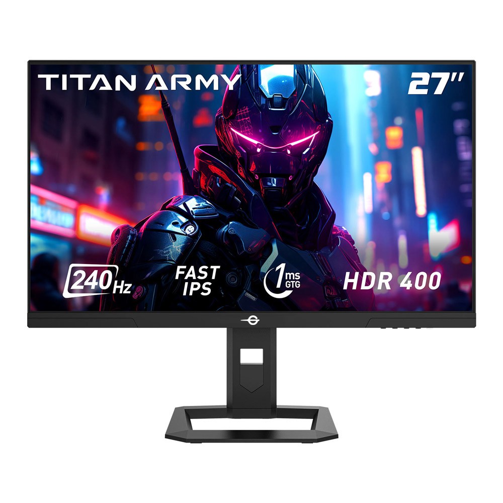 TITAN P2710S 27in Gaming Monitor 2560*1440,240Hz,Fast IPS,1ms,HDR400 PC Monitors
