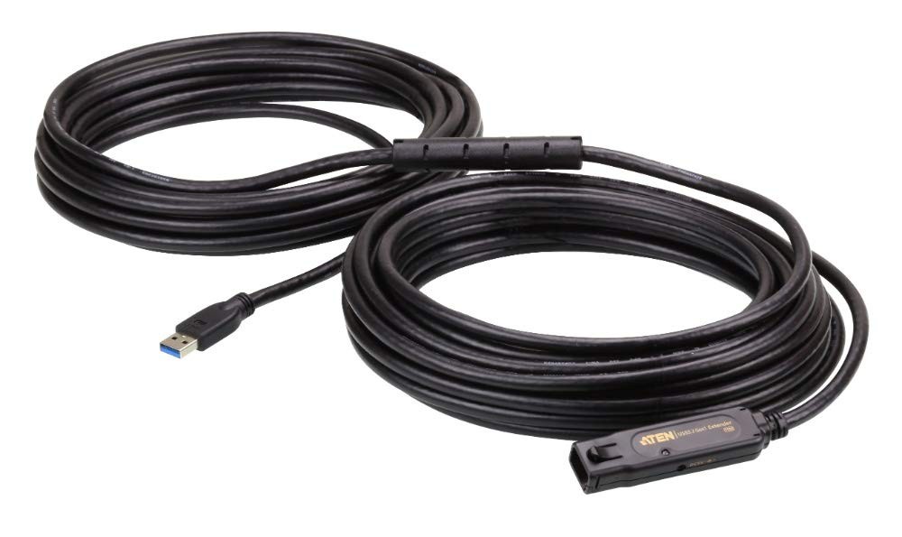 Ultra slim USB3.2 Gen1 Extender Cable 15M UE3315A Daisy-chainable, Multiplatform