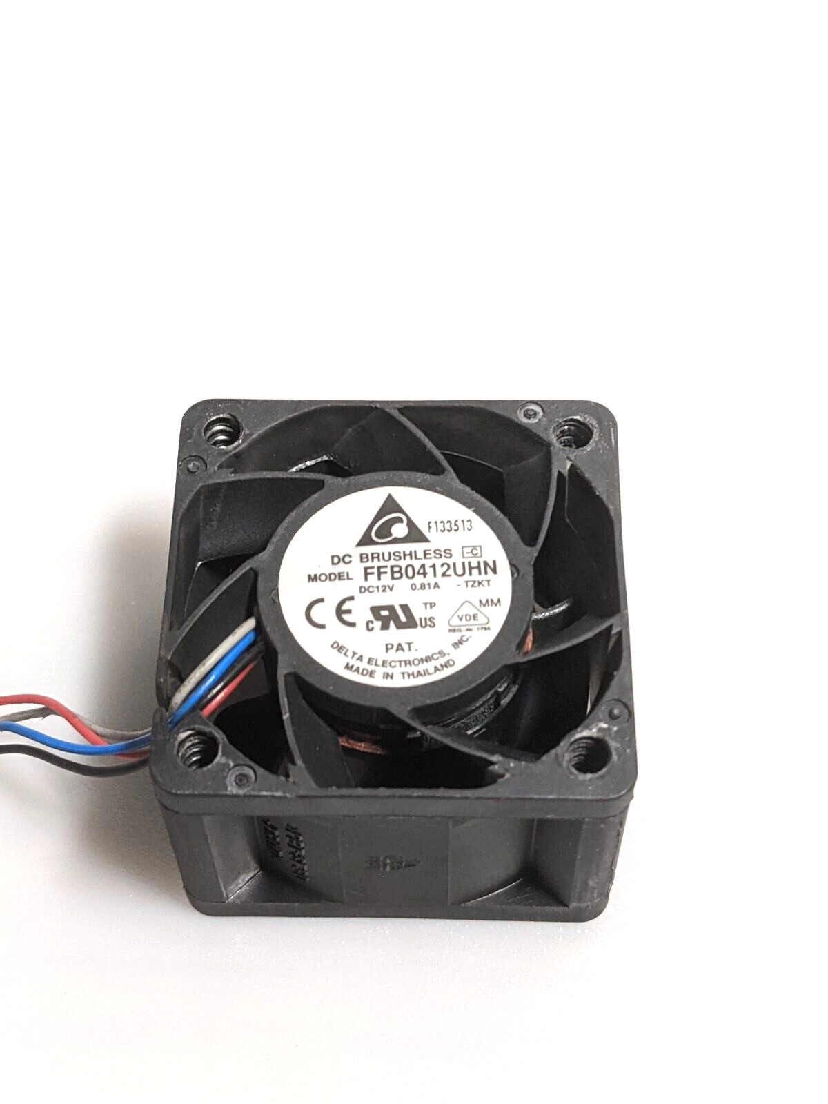 Intel Delta DC Brushless Fan FFB0412UHN
