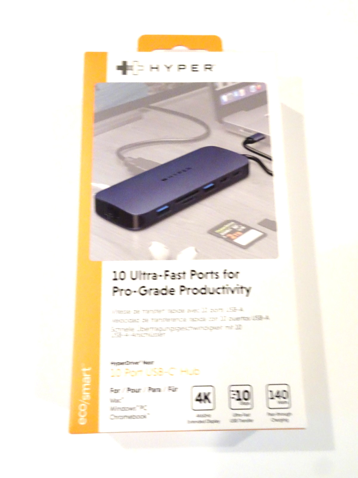 Hyper 10 Ultra Fast Ports For Pro Grade Productivity - New