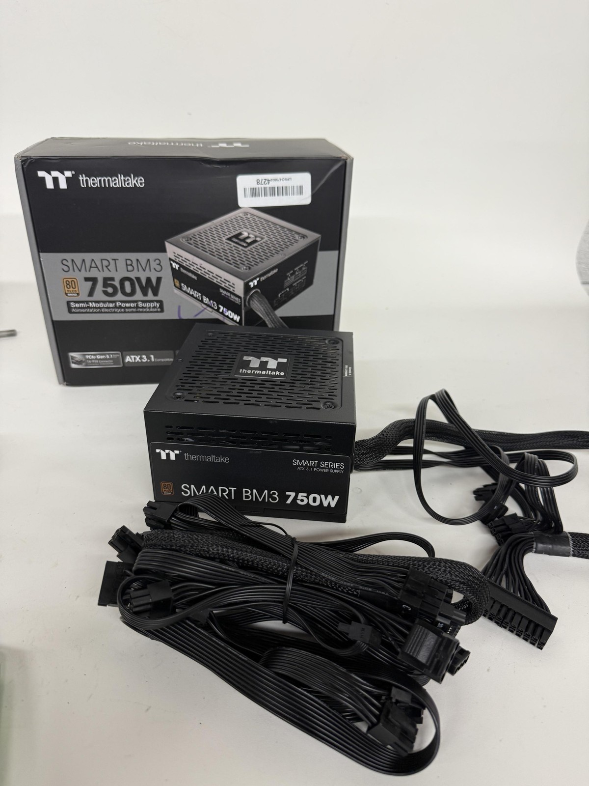Thermaltake Smart BM3 750W 80Plus Bronze ATX 3.1 & PCIE 5 Ready Semi-Modular