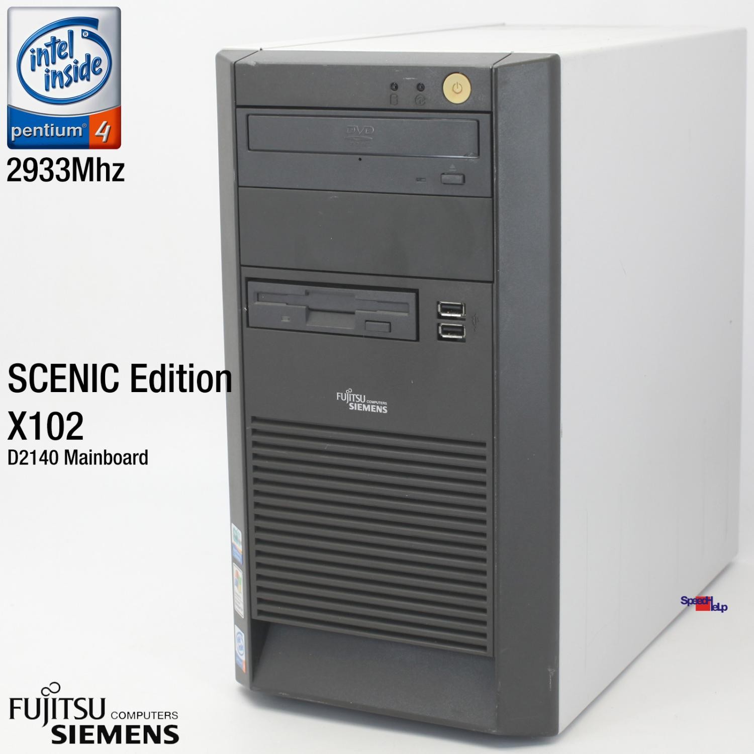 PC Computer Fsc Fujitsu Siemens Scenic Edition X102 D2140 Windows 98 Xp Parallel