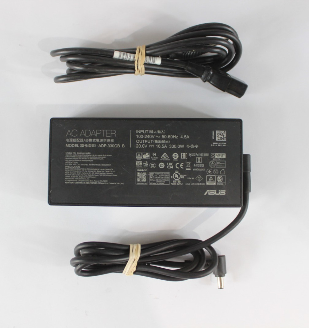 Asus 330W 20.0V 16.5A AC Adapter Charger FOR ROG Gaming Laptops ADP-330GB B