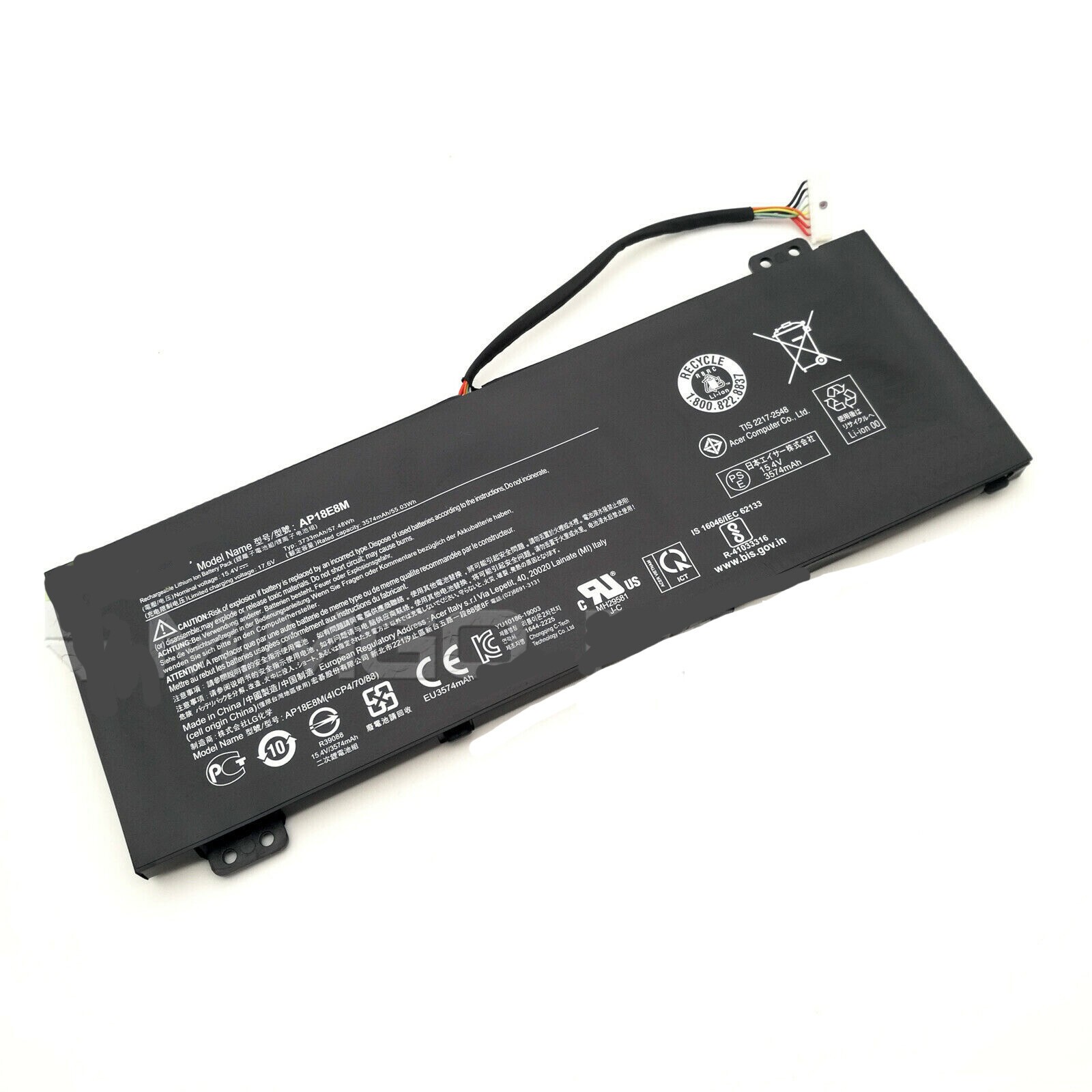 New Original AP18E8M AP18E7M Battery for Acer AN515-54 AN515-43 AN517-51 AN715