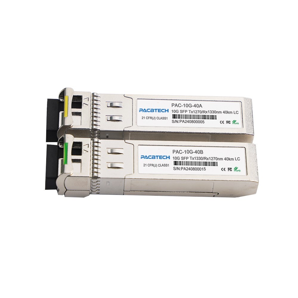 SFP-10G-BX40-U/SFP-10G-BX40-D Cisco Compatible BiDi SFP+ 10G 40KM Pair