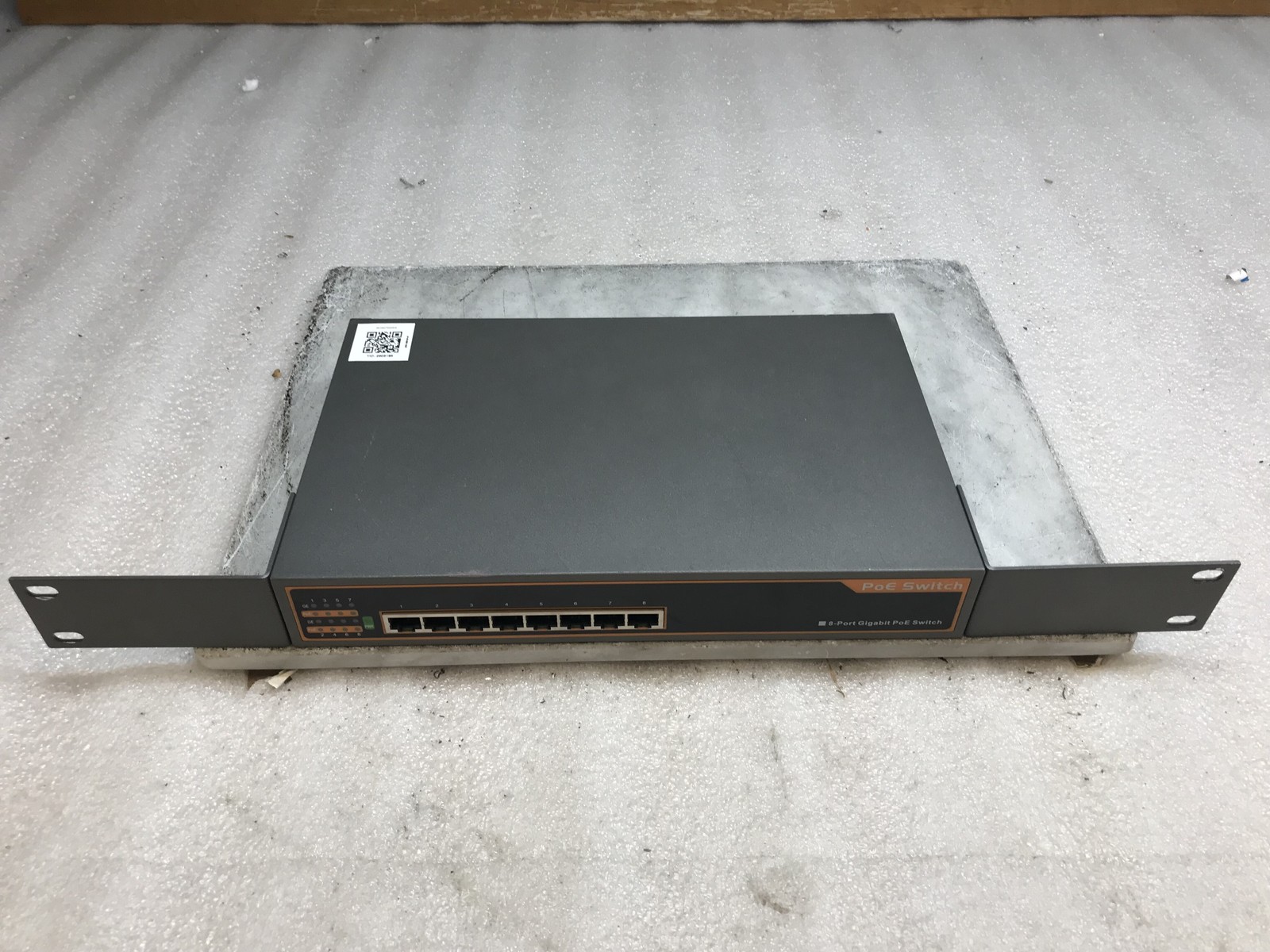 BV Tech PoE-SW800G 8-Port Gigabit PoE Switch, IEEE 802.3af/at 30w/port