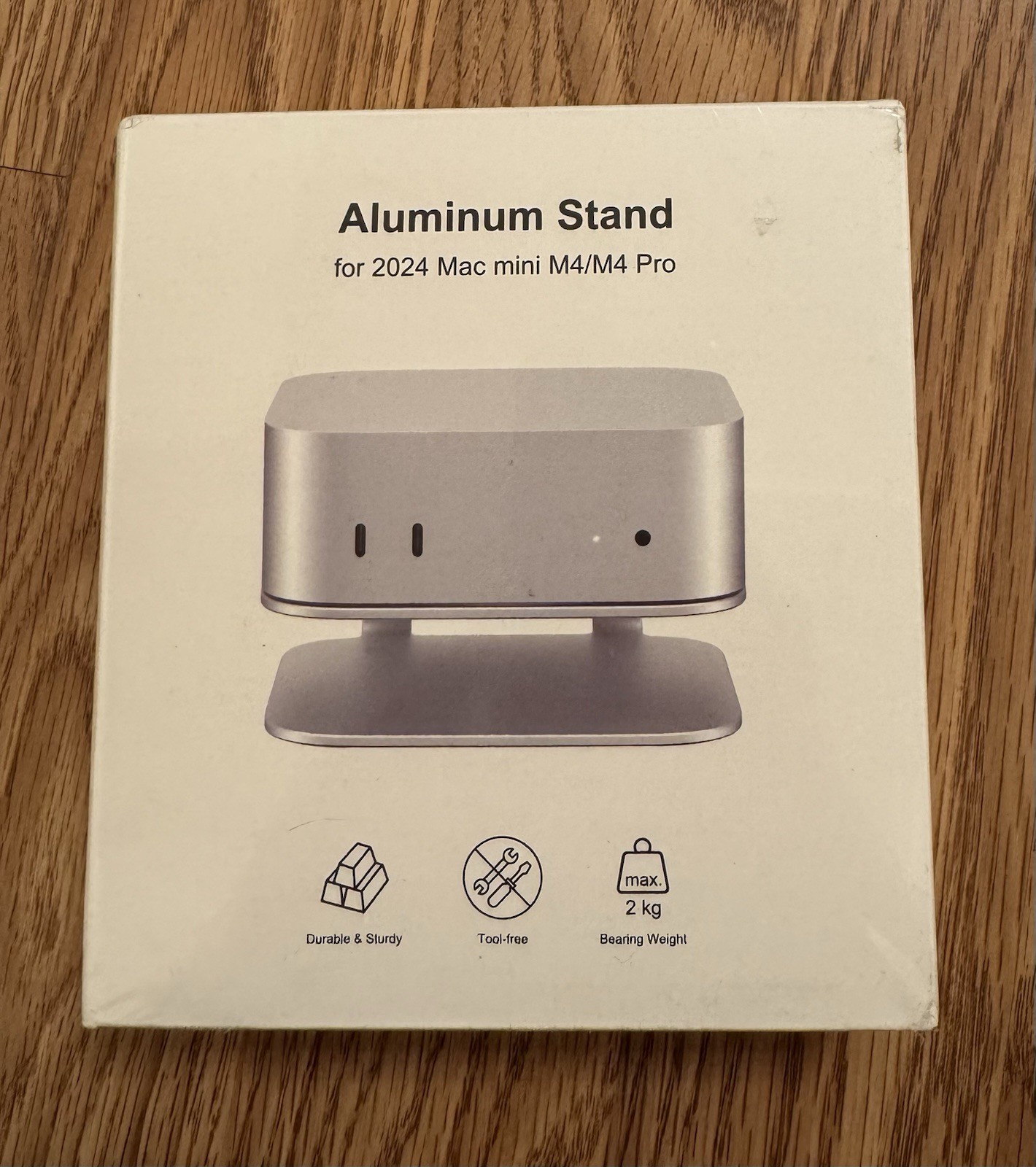 Qwiizlab Aluminium Stand for 2024 Mac mini M4/M4 Pro New Sealed
