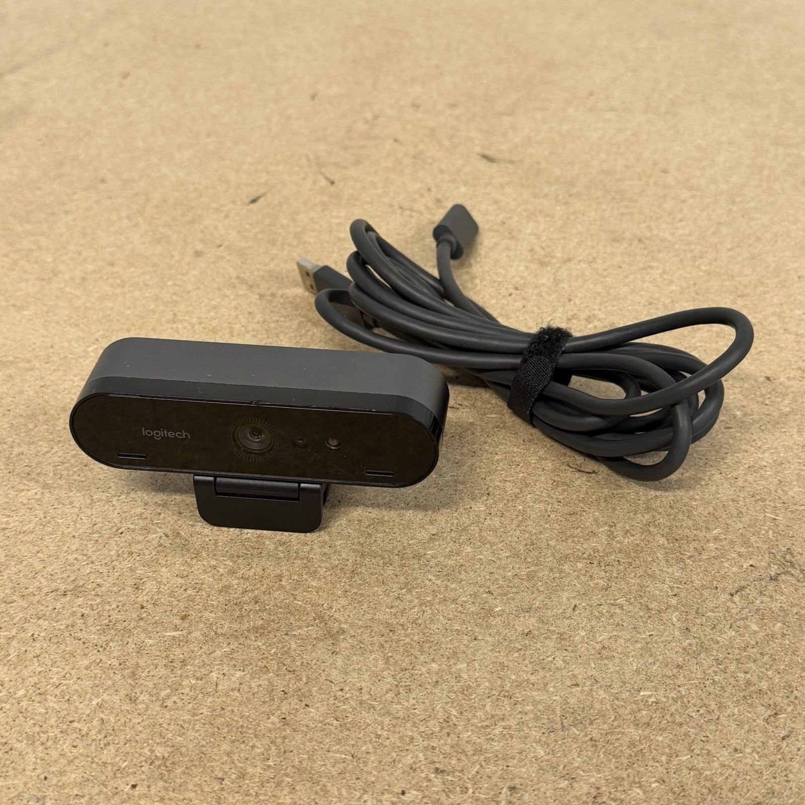 Logitech Brio 4K Pro Ultra HD Webcam V-U0040 USB-C Stream Video Camera w/ Cable