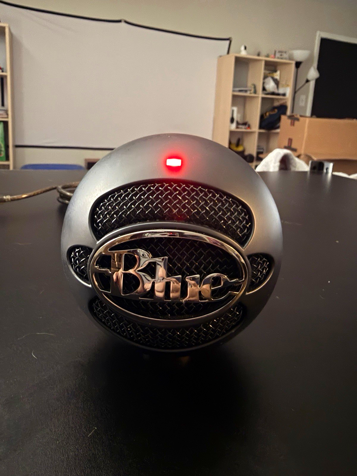 Blue Snowball iCE USB Desktop Microphone, Black