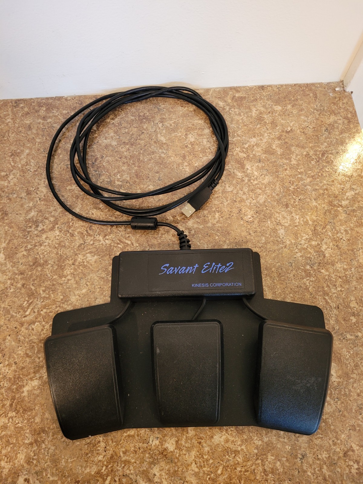 Kinesis Savant Elite2 Triple Foot Pedal FP30A USB Wired Black